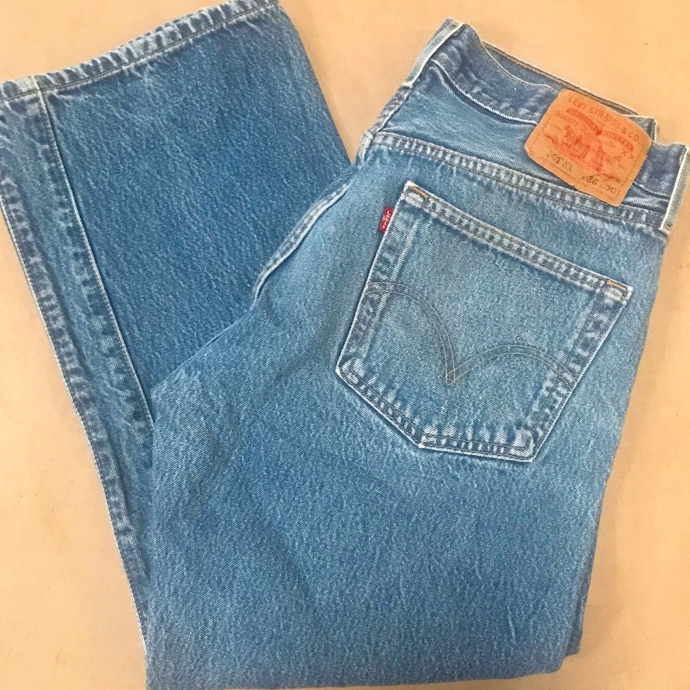 Levis 501 Jeans. Made in Colombia
